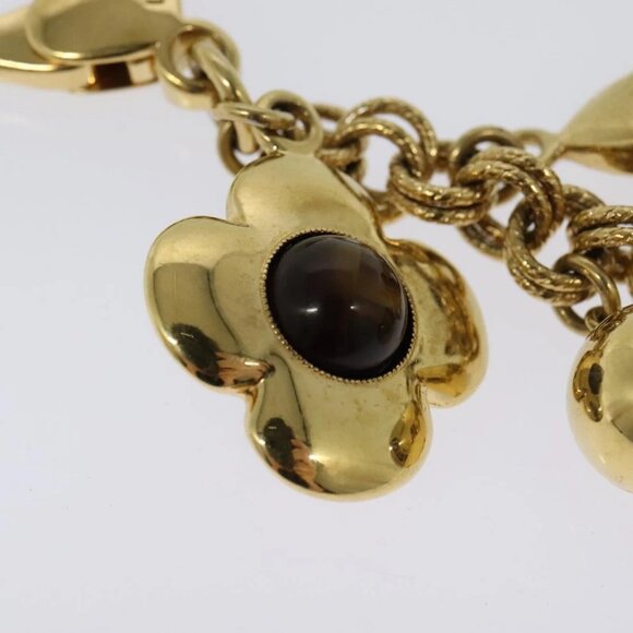 LOUIS VUITTON Bijoux Sac Tresor Key Holder Gold LV Auth - Picture 5 of 14
